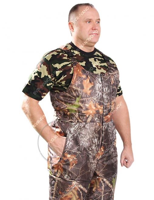 Полукомбинезон утеплённый тк.Оксфорд цв.Лес 