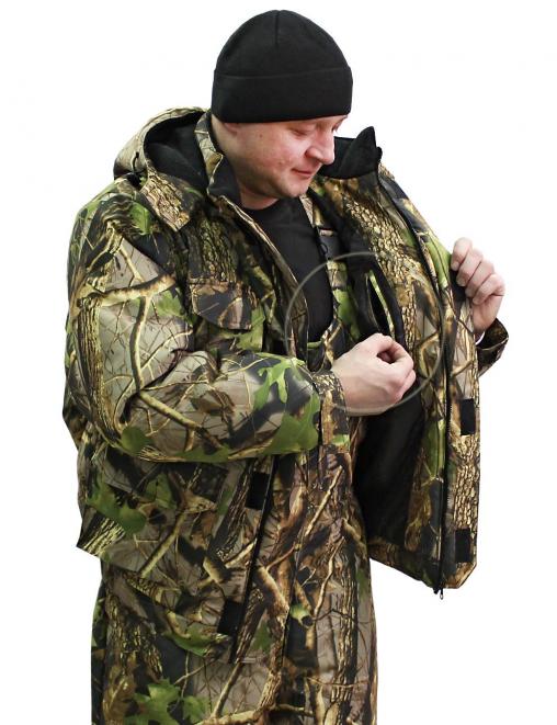 Костюм зимний HUNTER RS тк.Мембрана цв.Лес