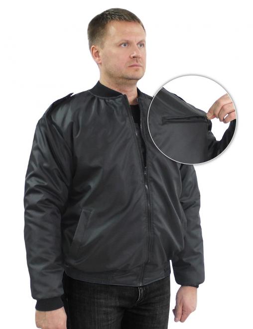 Ветровка ПИЛОТ тк.Оксфорд цв.Чёрный 