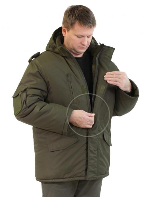 Куртка ПАТРИОТ тк.ТАСЛАН цв.Хаки