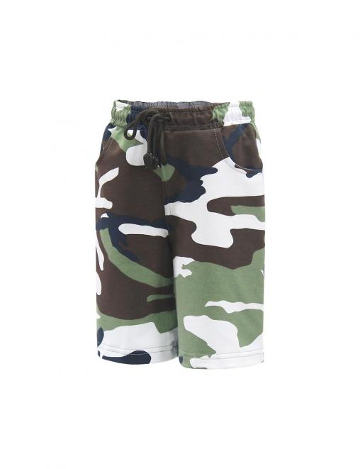 Шорты детские цв.Бело-зелёный 3746