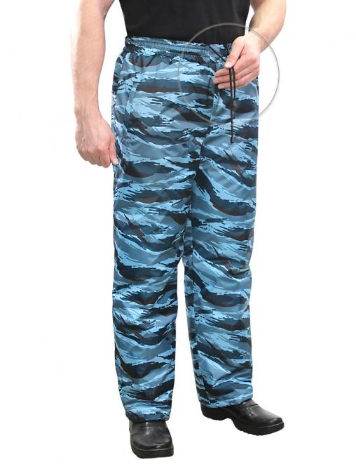 Брюки утеплённые ВИХРЬ тк.Оксфорд цв.Серый Камыш