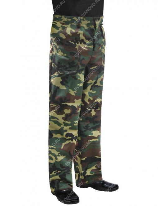 Брюки РАБОЧИЕ цв.Зеленый КМФ