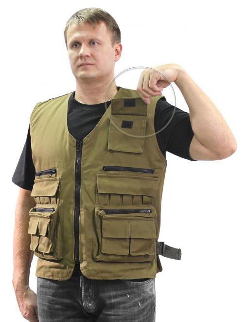 Жилет УНИВЕРСАЛЬНЫЙ RS тк.Палатка цв.Олива
