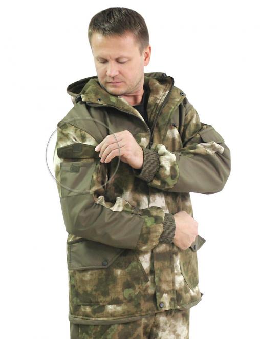 Костюм ГОРКА-ДЕМИ  RS тк.Polarfleece рип-стоп цв.Атак зелёный