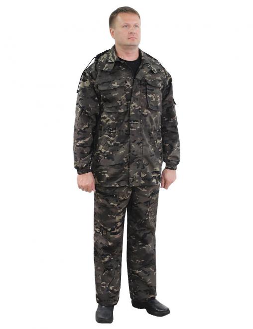 Костюм ЛЕСНИК RS тк.Грета цв.Мультикам Коричневый