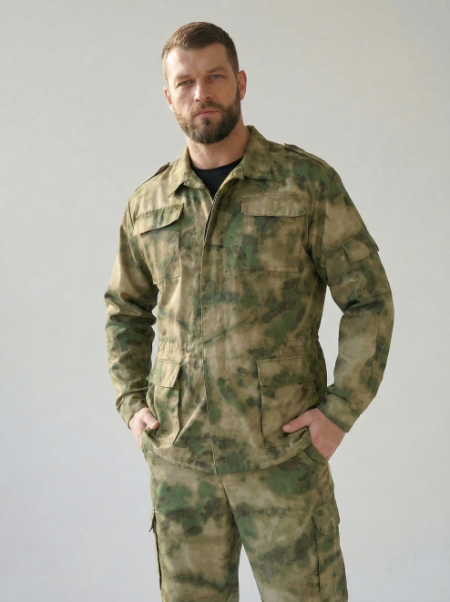 Костюм ВОЕННО-ПОЛЕВОЙ цв.Атак Зеленый 