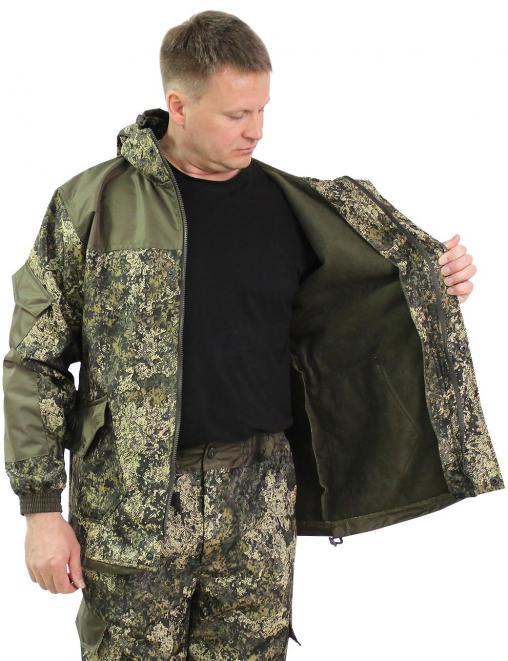 Костюм ГОРКА-ДЕМИ  RS тк.Polarfleece цв.BLUR 1311