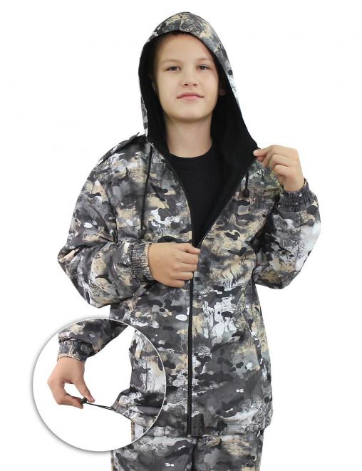Костюм детский АЛЬФА-DEMI тк.Дюспа/Мембрана цв.Полигон