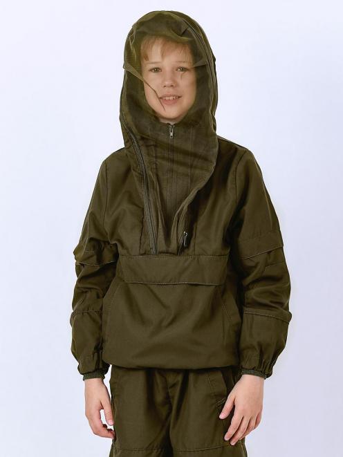 Костюм детский противоэнцефалитный ЭЛИТ БАРЬЕР цв. Хаки