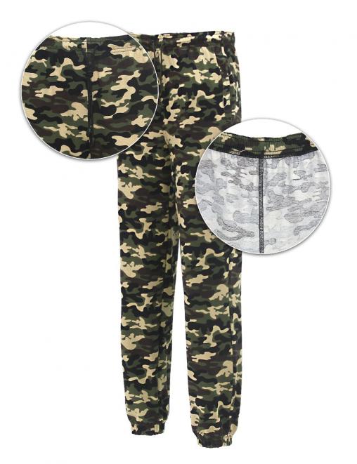 Трико мужское ТОРНАДО RS тк.Футер цв.Зелёный КМФ 4465