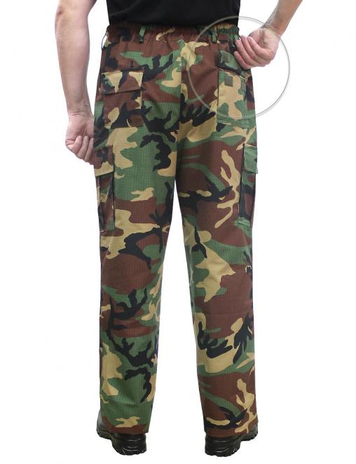 Брюки УНИВЕРСАЛ RS тк.Рип-Стоп цв.Зеленый КМФ