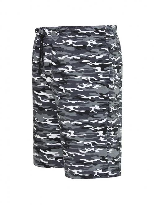 Шорты мужские ДАЧНЫЕ цв.Белый КМФ