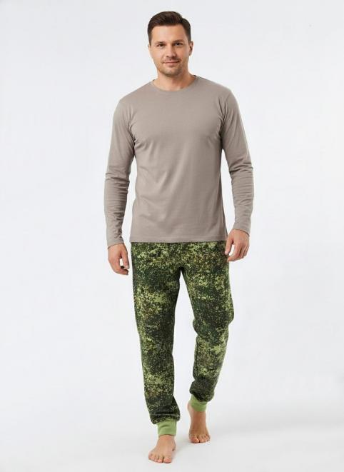 Кальсоны мужские тк.Футер с начёсом цв.Цифра