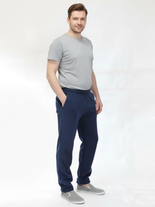 Брюки мужские SPORT тк.Флис цв.Синий