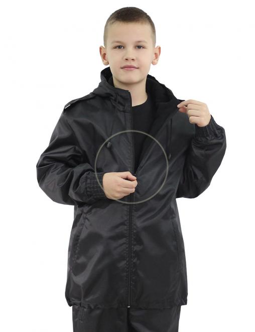 Костюм детский АЛЬФА-DEMI тк.Оксфорд цв.Чёрный 