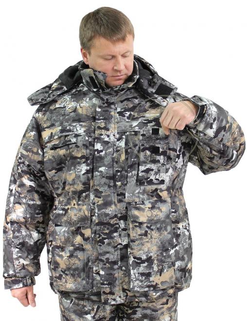 Костюм зимний ФОРЕСТ тк.Алова цв.Полигон