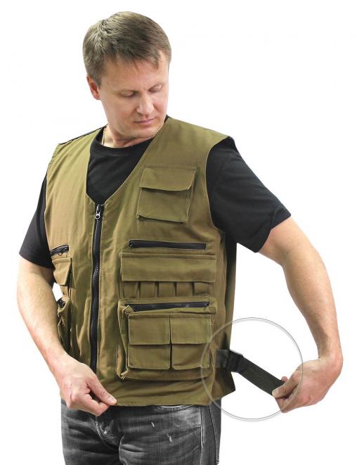 Жилет УНИВЕРСАЛЬНЫЙ RS тк.Палатка цв.Олива