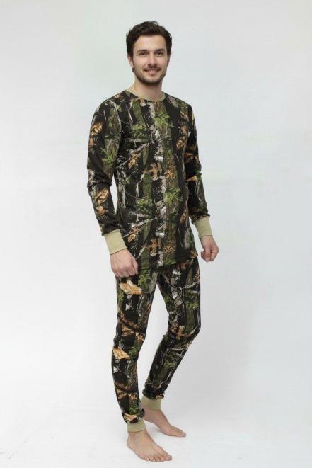 Белье нательное тк.Футер с начёсом цв.Лес