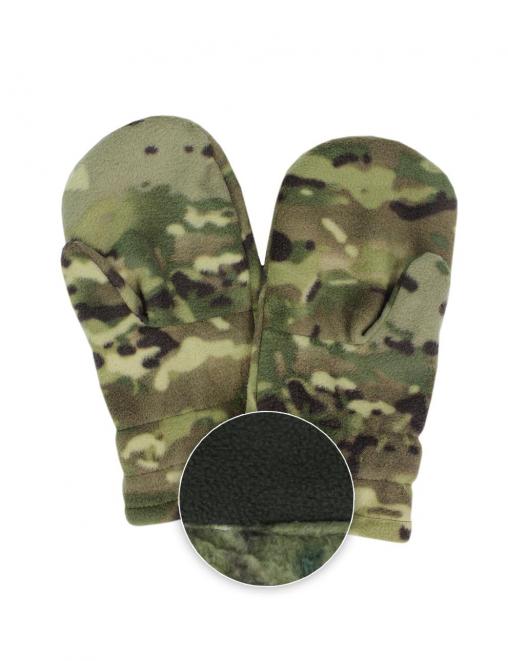 Варежки флисовые цв.Мультикам БВР