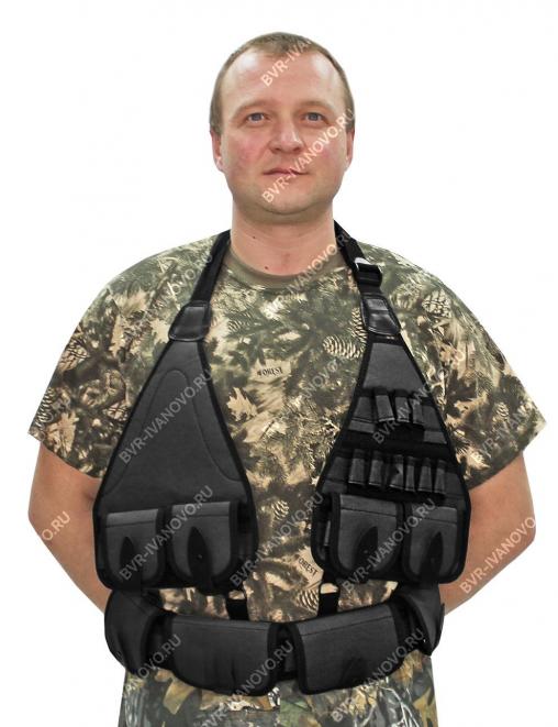 Патронташ на утку 54 патрона мод.260 (чёрный)