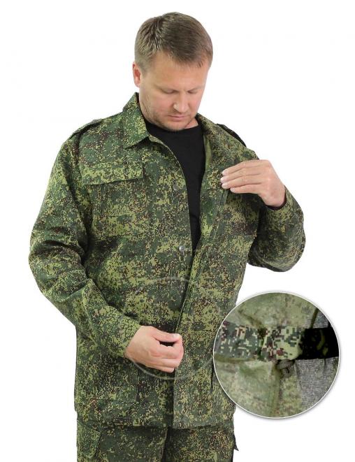 Костюм ВОЕННО-ПОЛЕВОЙ тк.Грета цв.Цифра зеленая