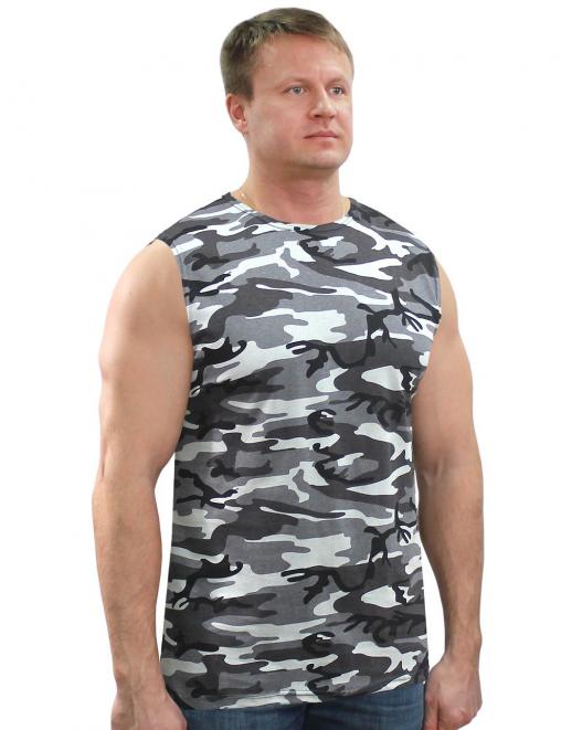 Майка ш/пл RS цв.Серый КМФ