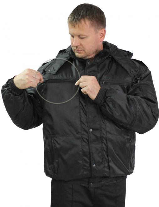 Куртка БВР тк.Оксфорд цв.Чёрный