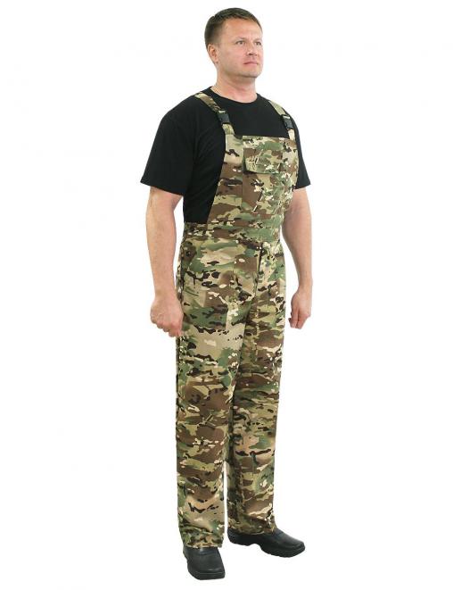 Полукомбинезон ИТР RS  тк.Рип-стоп цв.Мультикам