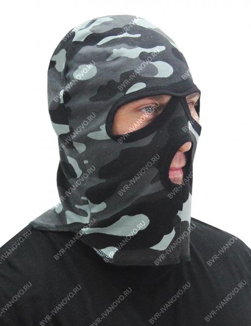 Маска ОМОН RS цв.Серый КМФ