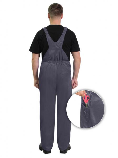Полукомбинезон ПРОФЕССИОНАЛ  RS цв.Серый