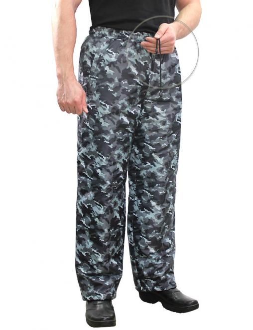 Брюки утеплённые ВИХРЬ RS тк.Оксфорд цв.Серый КМФ