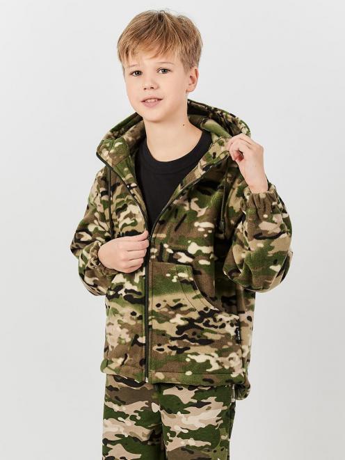 Толстовка детская БАРС тк. Флис цв. Мультикам