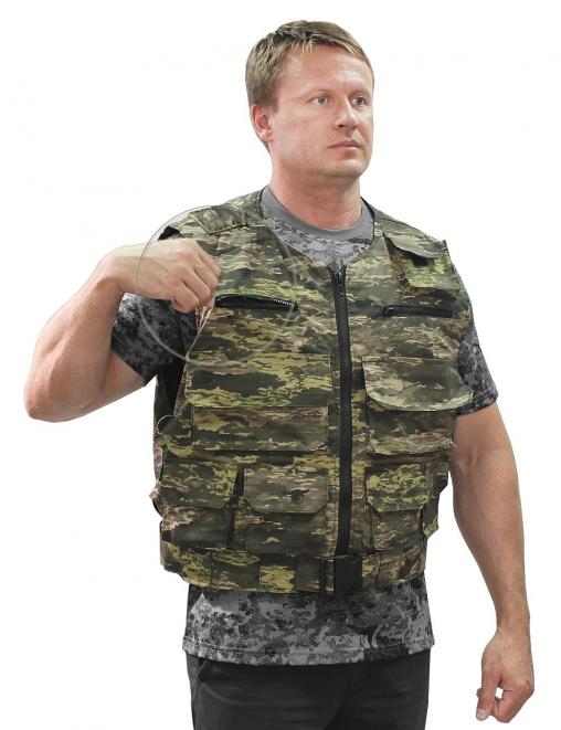 Жилет ОХОТА тк.Рип-стоп цв.Тигр