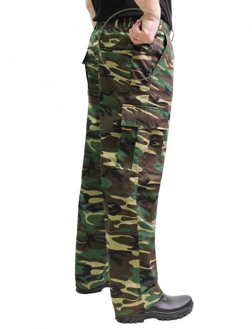 Брюки УНИВЕРСАЛ RS тк.Смесовая цв.Зеленый КМФ