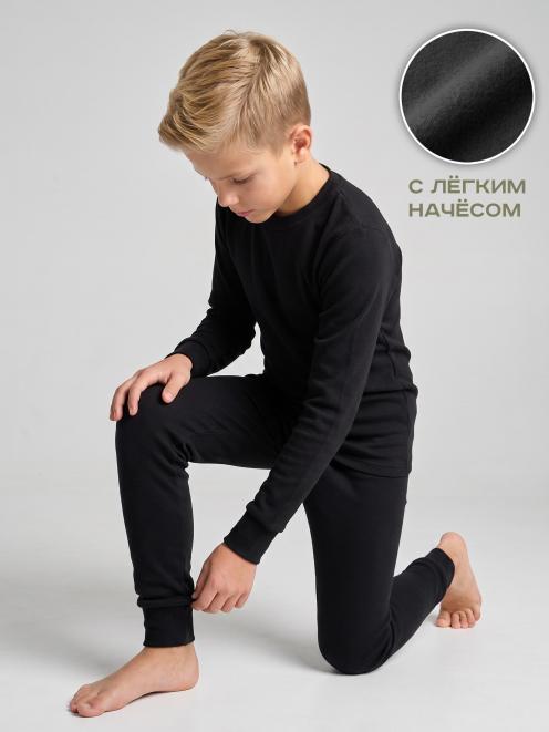 Белье нательное для кадета тк.Футер с начёсом цв.Чёрный