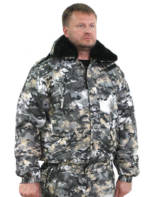 Костюм зимний НОРД тк.Дюспа/Мембрана цв.Полигон