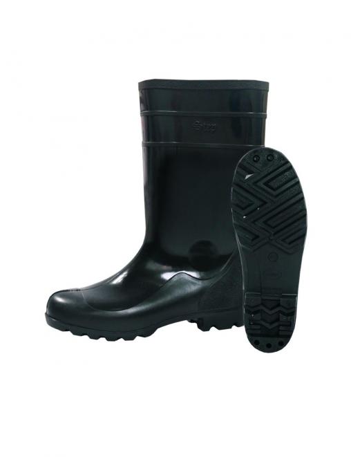 Сапоги мужские высокие ПВХ RS цв.Чёрный