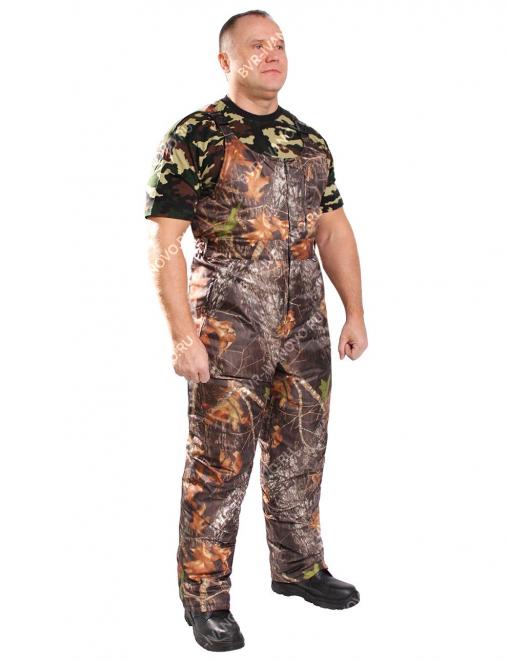 Полукомбинезон утеплённый тк.Оксфорд цв.Лес 