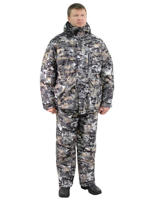 Костюм зимний ФОРЕСТ тк.Алова цв.Полигон