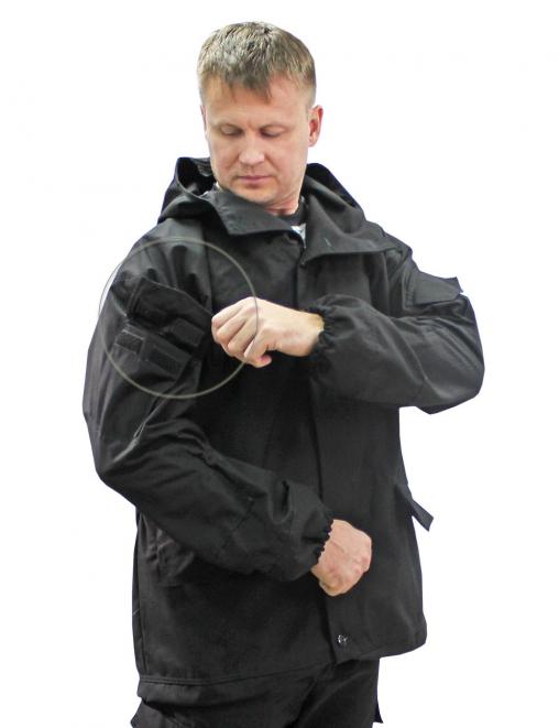 Костюм ГОРКА тк.Рип-стоп цв.Чёрный