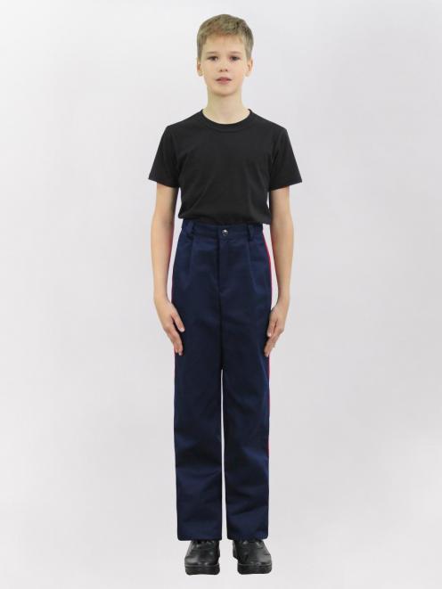 Костюм КАДЕТ-СТАРШЕКЛАССНИК тк.Смесовая Балтекс цв.Синий