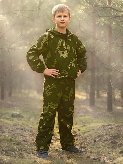 Костюм детский ТУРИСТ тк.Облегченная цв.Граница