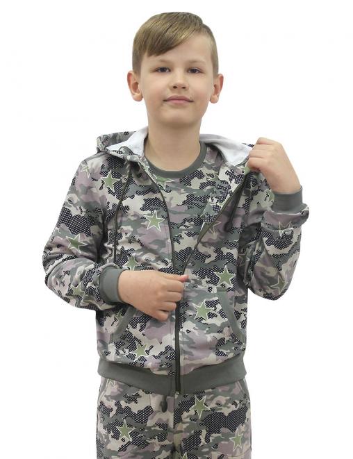 Костюм детский БВР СПОРТ тк.Футер цв.КМФ STAR