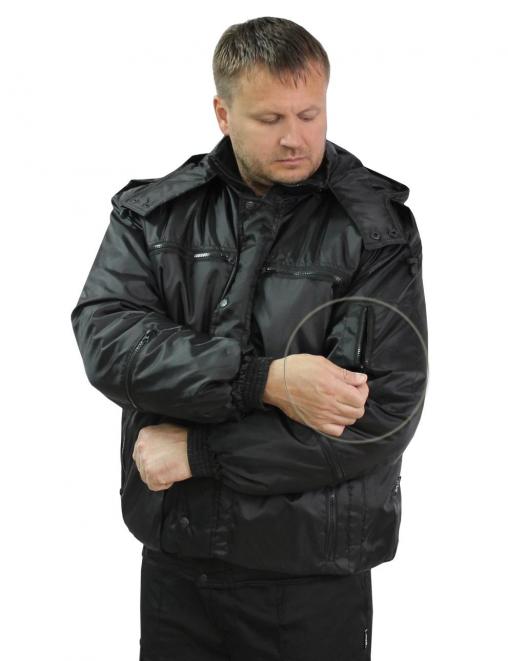 Куртка БВР тк.Оксфорд цв.Чёрный