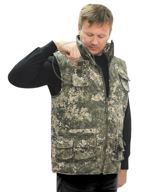 Жилет утеплённый БУРАН RS тк.Смесовая цв.BLUR 1311