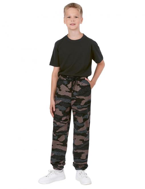 Трико детское спортивное ТОРНАДО RS тк.Футер 2-х нитка цв. Коричневый КМФ