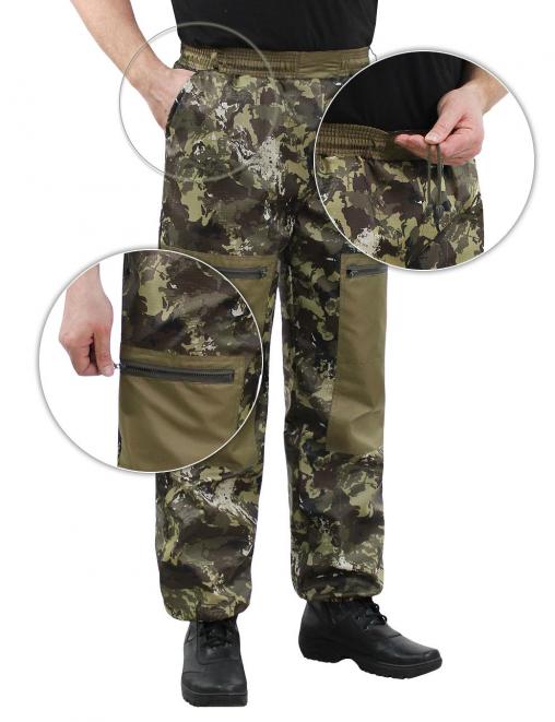 Костюм БЕРКУТ-DEMI тк.Polarfleece цв.BLUR X015