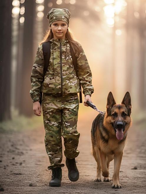 Костюм детский ТУРИСТ тк.Облегченная цв.Мультикам