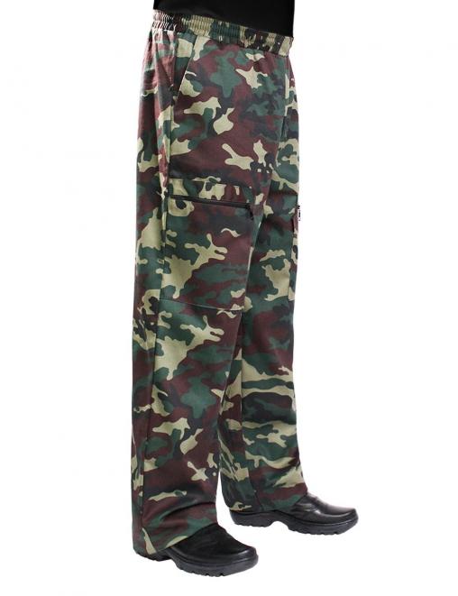 Брюки МОЛОДЁЖНЫЕ RS цв.Зеленый КМФ